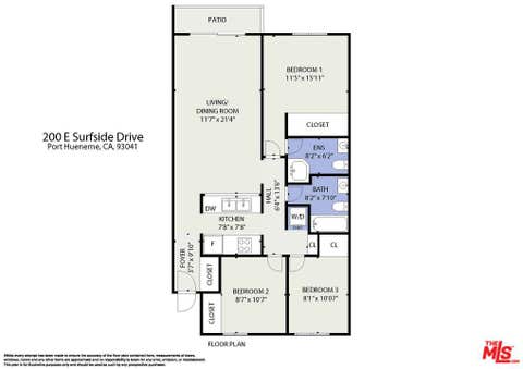Tiny photo for 200 E Surfside Drive, Port Hueneme, CA 93041 (MLS # 26869213)