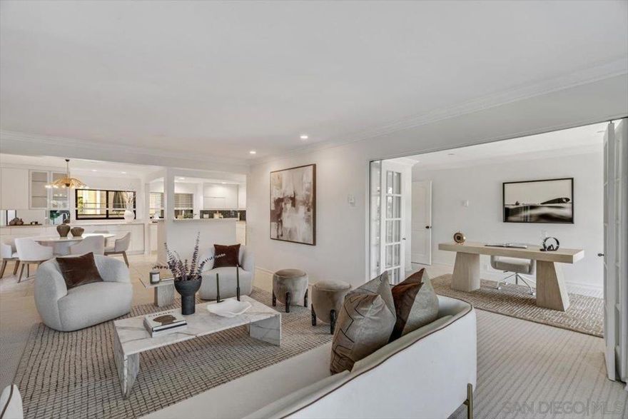 Well-maintained La Jolla condominium complex with keyless, secure entry and landscaped atriums.  Light-filled, immaculate 2 bedroom/2 bath with an open floor plan and over 1,400 sq ft of living space plus enclosed balcony.  Located in the heart of the Village of La Jolla, just one block to the supermarket and walking distance to some of San Diego's best restaurants, museums, shopping, theaters, parks, beaches, and one of the best farmers' markets in the county.  Two-car underground gated parking with private EV charging and extra storage locker.  Newly renovated community room featuring La Cantina bifold doors and Brown Jordan furnishings on the adjoining decks, just outside the unit.  Fabulous sunsets from the ocean-view deck.  Monthly fees include all water, gas, trash collection; amenities include onsite manager, elevators, jacuzzi/spa, gym, and more! Leave your car safely parked for days while exploring all La Jolla has to offer on foot.  Move-in ready and priced to sell.