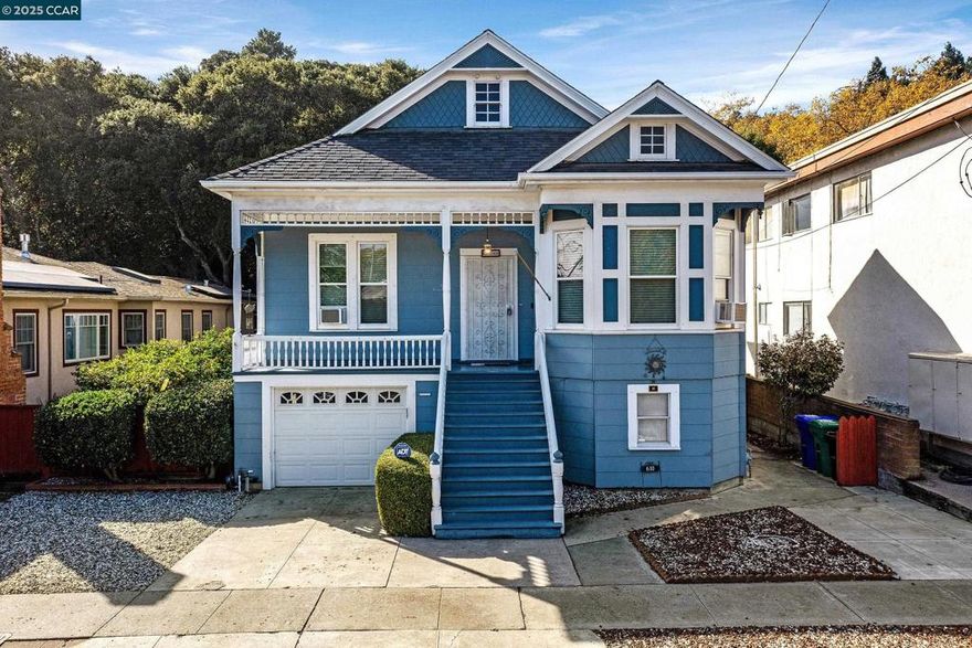 Queen Anne Victorian Beauty! 135 Years Young! Remodeled kitchen. Updated plumbing & electrical. Earthquake retrofitted. 2 bedrooms with Jack & Jill bathroom & closet. Full basement is a blank slate of opportunity. Sunsetter roll-out shade over deck. 1A Meyer lemon tree produces a huge yearly crop! Side yard access to Carriage House/ADU in back yard. Originally for horse and buggy back in the day! Studio apartment with Murphy bed, kitchen, & bath. House is registered with the City of Pinole Historical Society. Just blocks from Fernandez Park, Post Office, Police, Fire, St. Joseph Church. Easy drive to Collins Elementary, Kaiser Medical Center, Sprouts, I80 East and West, & Trader Joe's. Rich, long-time family history but now it's a new family's turn to make their own!
