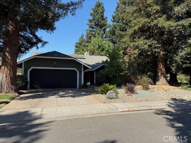 Welcome to this charming 3-bedroom, 2-bath home, offering 1,705 sq ft of comfortable living space. Built in 1988, it features a modern open floor plan with a spacious family room and a versatile office/den—perfect for today’s lifestyle. Freshly painted interior and brand-new carpet throughout make it move-in ready. Enjoy energy savings with leased solar panels already in place. The property boasts a beautifully shaded lot with nine majestic redwood trees and a huge side and backyard, ideal for gardening, entertaining, or expansion. The front yard features low-maintenance landscaping, giving you more time to relax and enjoy your surroundings. This home blends comfort, efficiency, and natural beauty—all in one exceptional package. A must-see opportunity