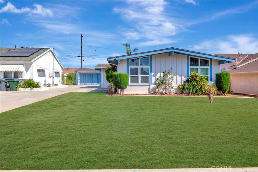 Charming Whittier SFR, very spacious 3 bed 2 baths over 1260 sq. ft, lot size is 6385.   The living room is very Spacious, with an inviting fireplace.  The sliding glass door opens up to a 10 ft. refreshing pool, excellent for family, friends & outdoor entertaining.  Wonderful neighborhood, close to Ceres Elementary, a great place to call home for many generations.  This home needs a little TLC, priced right so you can make it your own. Inside Washer & dryer area, central heating & the garage area room is 10 x 20 with endless possibilities.   Only waiting Court approval to sale this home as described in the family Trust.  Bring all your Buyers!