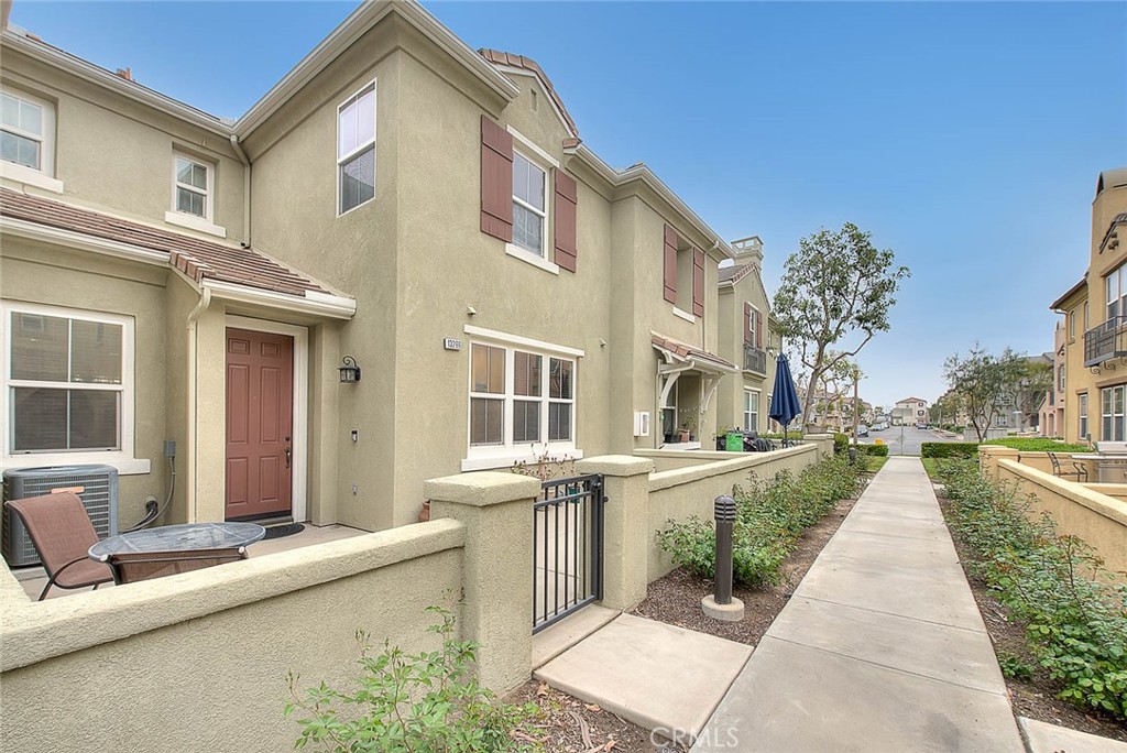 Welcome to this charming home in the sought-after Artisan community of Chino, where comfort, convenience, and style come together to create the perfect living space. Located just minutes from Starbucks and the Stater Brothers shopping center, this home offers easy access to all your daily necessities while being nestled in a tranquil and family-friendly neighborhood. This inviting 3-bedroom, 2.5-bathroom home features an open floor plan that effortlessly blends style and function. As you step inside, you’ll be greeted by a spacious and light-filled family room, perfect for entertaining guests or enjoying cozy nights with loved ones. The room boasts a beautiful fireplace, adding warmth and charm to the space, while large windows provide ample natural light throughout the day. The gourmet kitchen is a true highlight of this home, featuring stainless steel appliances & sleek granite countertops that add a touch of elegance and practicality. With plenty of space for meal prep and storage, this kitchen is ideal for anyone who enjoys cooking or entertaining. Upstairs, the primary bedroom serves as a peaceful retreat, complete with a generous walk-in closet that offers ample storage space. The ensuite primary bathroom is equally impressive, with dual sinks and a well-designed layout that ensures comfort and convenience. Two additional bedrooms provide plenty of room for family, guests, or a home office. The second bathroom upstairs offers ample space and functionality, making it ideal for everyday use. This home also includes an attached 2-car garage, providing easy access and plenty of storage for your vehicles and personal belongings. As a resident of the Artisan community, you’ll have access to fantastic amenities including a sparkling pool, relaxing spa, and a welcoming clubhouse—perfect for unwinding or socializing with neighbors. Community also offers RV storage for an additional charge.With its prime location, open floor plan, and desirable features, this home offers the perfect blend of modern living and comfort. Whether you’re hosting family gatherings, relaxing in your spacious primary suite, or enjoying the close proximity to local shops and eateries, this home is sure to meet all your needs and more. Don’t miss the opportunity to make this dream home your reality.