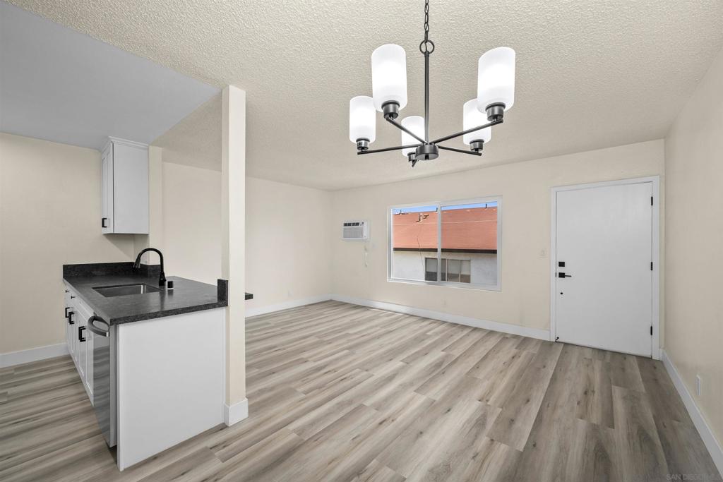 Newly renovated and ready to move in! This 1 bedroom /1 bathroom condominium is located in the heart of San Diego, placed between San Diego's vibrant urban communities of North Park, Kensington, and City Heights. With convenient access to the I-8 and I-15, this unit is perfect for young professionals and young families starting out and looking to plant roots here in San Diego. Upgrades include new cabinets, flooring, stainless steel appliances, windows, HVAC system, and more. Features a spacious and open living room with direct access to the kitchen to entertain, while the bedroom is tucked away privately behind the kitchen. Do not miss out on this opportunity!