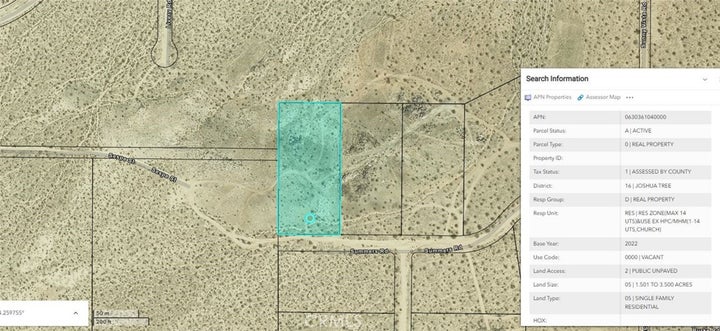 Photo 1 of 4 — 60718 Summers, Landers, CA 92285