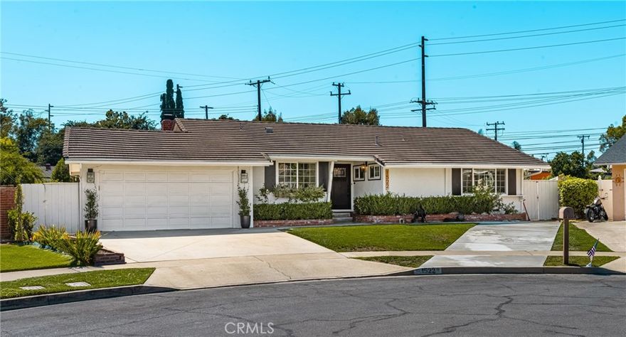 Rare North Tustin Opportunity – Only the Second Time Ever on the Market! Welcome to 1522 Kenneth, a charming single-story home tucked away at the end of a quiet cul-de-sac in highly sought-after North Tustin. Sitting on an expansive 11,290 sq. ft. lot, this property offers both privacy and endless potential. Inside, you’ll find thoughtful upgrades including dual-pane windows, luxury vinyl plank flooring throughout, and a brand-new hallway bathroom. The living room features a striking smooth stucco fireplace that serves as the perfect focal point the moment you walk in. A custom-built bunk bed adds character and charm, making this home truly unique. Step outside to a backyard designed for possibility — whether you envision an addition, an ADU, or simply enjoying the space as is. The yard includes a private garden, screened-in patio for an indoor-outdoor feel, and plenty of room to create your dream retreat. Located in a prime neighborhood surrounded by award-winning schools, this rare offering combines comfort, charm, and future potential all in one.