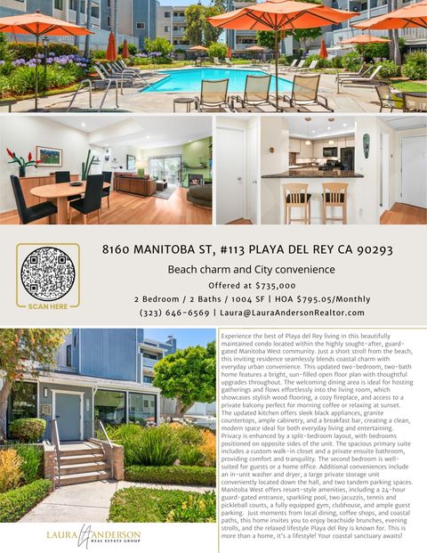 8160 Manitoba Street 113 Playa Del Rey CA 90293