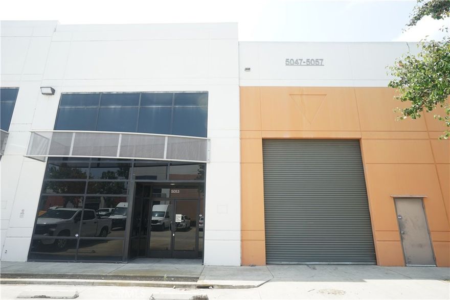 Newly built warehouse / office business condo w/ 1 ground level loading; Located in centralized convenience Rosemead

business district; Class B state-of-the-art industrial park; 908+/- sqft 1st & 2nd floors office space; 3070+/- sqft warehouse

area; M1 zoning; 22' warehouse clearance; Fully sprinklered; Power 200 A / 120 - 208V, & 200 A / 480V; 3 assigned parking space in front of the

unit; Easy access I-10 freeway, Walnut Grove Ave. Exit; Association fee, $332@month; Next door identical size unit, 5055 Walnut Grove Ave., Rosemead, is also for sale, $1,360,000