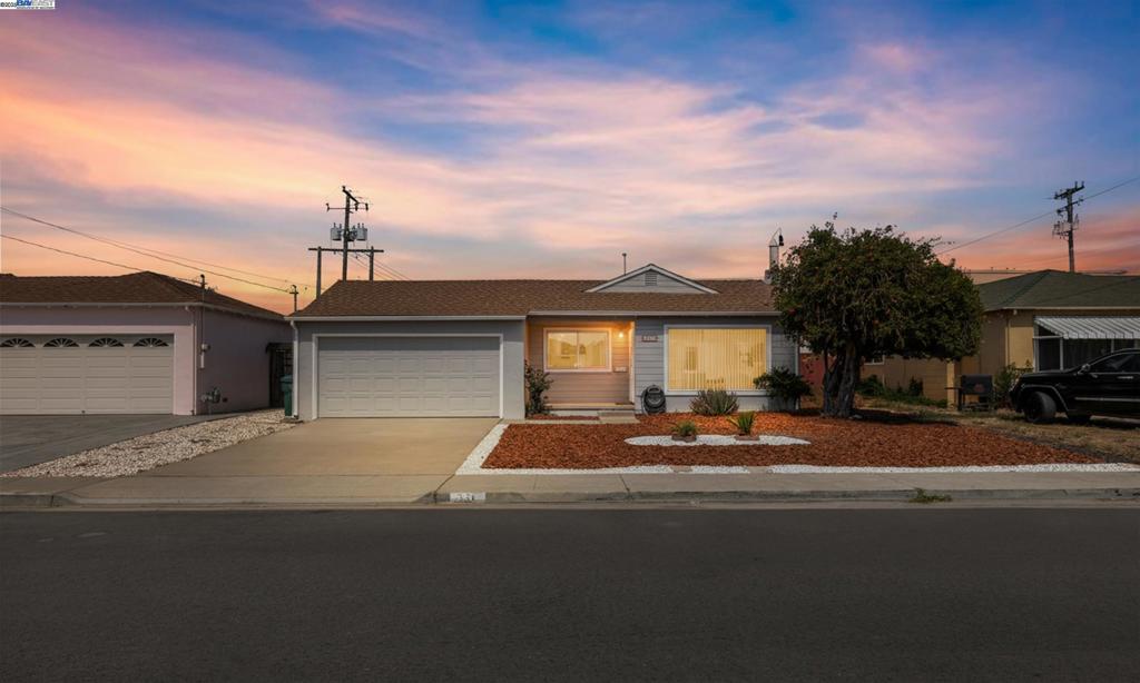 Welcome home to this charming single family residence situated in the desirable Floresta Gardens Neighborhood. Offering a comfortable light & bright open layout with seamless flow between the living spaces. Fully renovated inside & out with gorgeous flowing laminated flooring throughout. Fresh paint inside & out, recessed lighting, updated dual pane windows, brand new garage door and motor. The kitchen and bathrooms are tastefully updated with new ss appliances, new cabinets, modern finishes including tile flooring, quartz countertops and updated fixtures. New bathroom vanities & mirrors with custom tile work in shower. New furnace and water heater. All new doors/fixtures throughout and mirrored closet doors in bedrooms. Beautifully manicured landscaping front and back. Huge backyard perfect for entertaining and ready to make your own private oasis with endless opportunities. A dream chance to make this your new home in a wonderful neighborhood! Centrally & conveniently located near BART, shopping, restaurants and major freeways, with easy access to San Leandro Marina & Lake Chabot Park. Home also qualifies for Citibank Homerun program. Please inquire to find out more information and details.