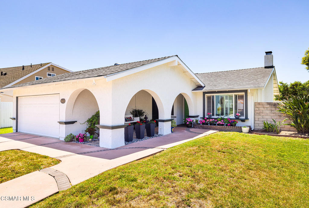 Welcome to this beautifully updated 3-bedroom, 2-bath VIEW home nestled in the heart of Agoura Hills. Spaciously and thoughtfully designed living space, this single-story gem blends comfort and style. The views of Ladyface Mountain are spectacular! Step inside to discover a bright and airy layout featuring updated kitchen with a farmhouse sink, open center island, quartz counters, designer hardware and hardwood white cabinetry featuring soft close doors. Newer dual-pane windows, and luxury vinyl plank flooring throughout. The cozy living room boasts a beautifully tiled fireplace, custom mantle, and views out to the lush backyard--perfect for relaxing or entertaining. The spacious primary suite includes an in-suite bath that includes an extra-large shower, updated vanity and designer tile, as well as, a walk-in closet. The two secondary bedrooms offer flexibility for family, guests, or a home office. Enjoy the tranquil outdoor space, ideal for al fresco dining and unwinding under the stars, with a stunning backdrop of Ladyface Mountain. Additional upgrades include a brand-new roof and recessed lighting throughout. Situated on a quiet street with close proximity to parks, award-winning schools, and hiking trails, this turnkey home is ready for you to move in and enjoy the best of Southern California living.