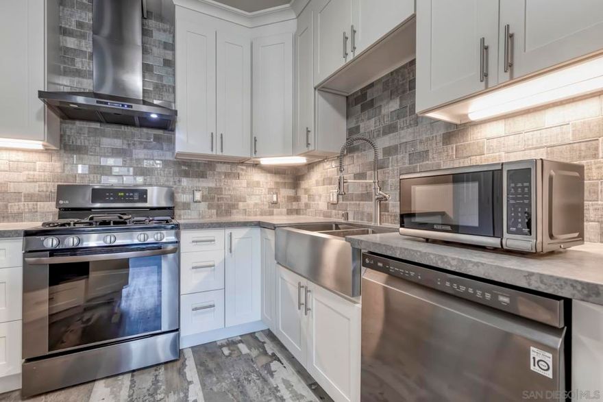 Experience the best of downtown San Diego in this contemporary and spacious 1-bedroom, 1-bath unit just a few blocks from Petco Park, the Rady Shell, Fit Athletic, and is walking distance to dozens of restaurants, entertainment venues in the Gaslamp District and East Village. This stunning unit has updated kitchen appliances and island, a unit washer and dryer, and walk-in closet. Located next to a Trolley Station. Amenities include spa and secure underground garage space with garage opener. Enjoy the experience of living the heart of the city.