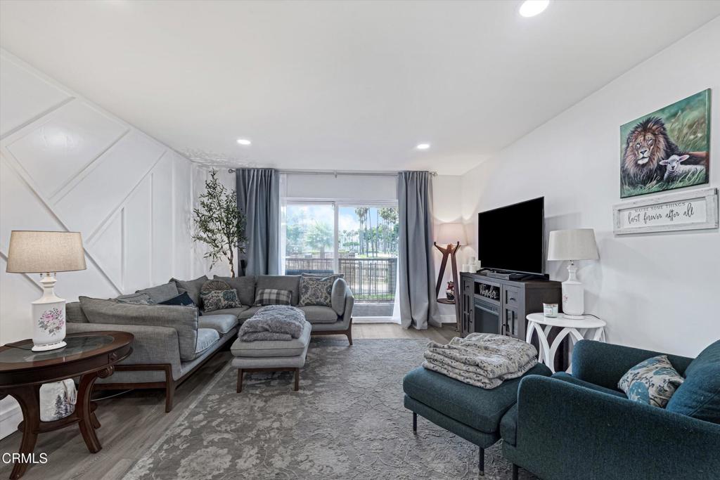 Welcome to this stunningly renovated single-story corner unit in the highly desirable gated Surfside III community of Port Hueneme. This 3BR/2BA condo has been fully upgraded from floor to ceiling, combining modern finishes with the laid-back charm of beachside living.Located on the quiet end of the building with no steps, this ground-floor unit offers 2 balconies with views of bubbling springs, lush greenery, and peekaboo ocean views--a rare blend of privacy and natural beauty.Inside, enjoy luxury vinyl plank flooring throughout, an open-concept layout, and a remodeled kitchen featuring quartz countertops, soft-close cabinets and drawers, stainless steel appliances, and an added peninsula with extra storage and space for entertaining.The spacious primary suite includes access to the balcony patio and an attached bath with a shower-over-tub combination. The guest bedrooms are located in a separate wing, offering privacy and easy access to a second bathroom with a modern shower stall and separated powder area.Surfside III offers an impressive array of resort-style amenities, including a clubhouse with a heated indoor pool, hot tub, and fitness center with cardio and strength-training equipment, a recreation area with pool table, ping pong, and foosball, outdoor BBQ and picnic areas, basketball and volleyball courts, and even an outdoor gymThis community is directly across from the beach with its own private gated beach access via a footbridge leading directly to the sand.Perfectly situated between Malibu and Santa Barbara, and just minutes from the Naval base, shopping, dining, and essential services, this condo offers an unbeatable lifestyle at a very affordable price for a spacious beachside home.Don't miss your chance to own a move-in-ready coastal retreat in a vibrant, amenity-rich community.