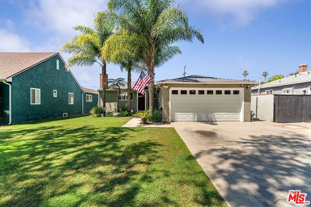 Beautiful Culver City Pool Home on a Quiet Cul-de-Sac! Welcome to your dream home in the heart of Culver City! Nestled on a peaceful cul-de-sac with minimal traffic, this stunning 4-bedroom residence offers the perfect blend of comfort, style, and convenience. Inside, you'll find a spacious primary suite with an en-suite bathroom, a cozy living room with a charming fireplace, and a beautifully remodeled kitchen ideal for cooking and entertaining. This home sits on a large, 6,484 square-foot lot. The home also includes a street-access, 2-car garage with direct entry into the house. Step outside to your private backyard oasis featuring a sparkling, heated, in-ground pool with a serene waterfall design, flat water extensions on each side, a relaxing jacuzzi, and a custom-built BBQ that make for perfect year-round entertaining. The house has 1,220 square feet plus the detached recreation room with 750 square feet for a total of 1,970 square feet. Huge ADU potential! There is fully-paid solar, copper plumbing, updated electrical, and the roof is approximately three years old. There is Ring Security and Lorex security cameras. Located just one block from the iconic Tito's Tacos and Johnnie's Pastrami, and minutes from Downtown Culver City's vibrant dining and nightlife scene. Enjoy quick access to the 405 freeway and nearby beaches for the ultimate Southern California lifestyle. Don't miss this rare opportunity to own a home that has it all: location, amenities, and charm!