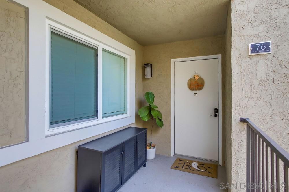 Bright and welcoming upper unit with new dual-pane windows, a newer kitchen, and luxury vinyl plank floors. A rare find in this community, it already has an IN-UNIT WASHER/DRYER COMBO! Relax on your spacious balcony and enjoy the pool, public barbecue, several HOA-maintained fruit trees (guava, banana, apple, and more), plus a small garden. FHA/VA approved!