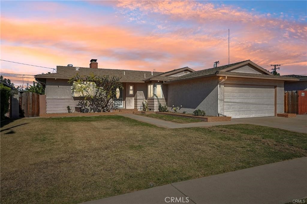 Completely renovated and move-in ready, this single-story home blends mid-century charm with modern upgrades. Located in the highly desirable Garden Grove neighborhood, just minutes from Disneyland, Anaheim Convention Center, Garden Walk, and local schools—this property offers both convenience and comfort.
Key Features
• 4 bedrooms • 3 full baths • 1,819 sq ft of thoughtfully redesigned living space on a 7,204 sq ft lot.
• Newly remodeled throughout—expect fresh interior and exterior paint, updated fixtures, and contemporary finishes.
Interior Highlights
• Modern open layout with high ceilings, recessed lighting, and an inviting breakfast bar, seamlessly connecting the kitchen, dining, and living areas.
• Primary suite featuring a spa-like bath with dual sinks, multiple shower heads, and a walk-in closet.
• Additional bedrooms offer flexibility for family, guests, or a dedicated home office.
• Stylish flooring mix: rich wood, tile.
• Gas-fired living room fireplace, perfect for cozy evenings.
• Central heating and air conditioning ensure year-round comfort.
• Laundry hookups (gas and electric) conveniently located in the 2-car garage.
• Contemporary appliances, including a gas cooktop, gas oven, dishwasher, and even a water softener system.
Exterior & Outdoor Living
• Spacious yard—ample room for outdoor entertaining, relaxation, or future enhancements.
• Outdoor shed adds valuable storage options.
• Two-car attached garage with additional driveway parking.
• Attractive curb appeal, with manicured front and back yard spaces.
Location & Community
• Just ~10 minutes from Disneyland, the Anaheim Convention Center, and Anaheim Garden Walk, making it perfect for locals and visitors alike.
• Top-rated schools nearby:
• Parkview Elementary (K–6) – ~0.9 mi
• Lake Intermediate (7–8) – ~0.7 mi
• Garden Grove High School (9–12) – ~0.9 mi
Why It Stands Out
• Beautifully newly remodeled, offering full turnkey readiness for its new owners.
• Spacious, open-concept design with ample natural light and modern amenities.
• Impeccable location with excellent access to entertainment, transportation, and quality schools.
• Exceptional blend of style, comfort, and convenience—this is a must-see home for buyers seeking move-in perfection.