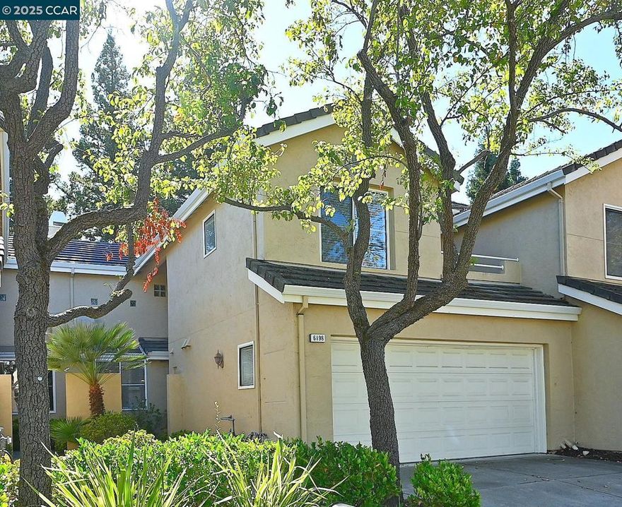A very spacious home with a large living room and dining area. A nice kitchen that has a has a separate eating area and a door that opens to the back patio. The master suite bright and open. A large master bathroom with spacious closets. Two more bedrooms o this level and 1 bathroom. The laundry room is off the down stairs hallway that opens to the attached 2 car garage. New carpets, window coverings and fresh paint through the entire home.  Easy access to pool area. Apply with RentSpree https://apply.link/M8Jz5eg