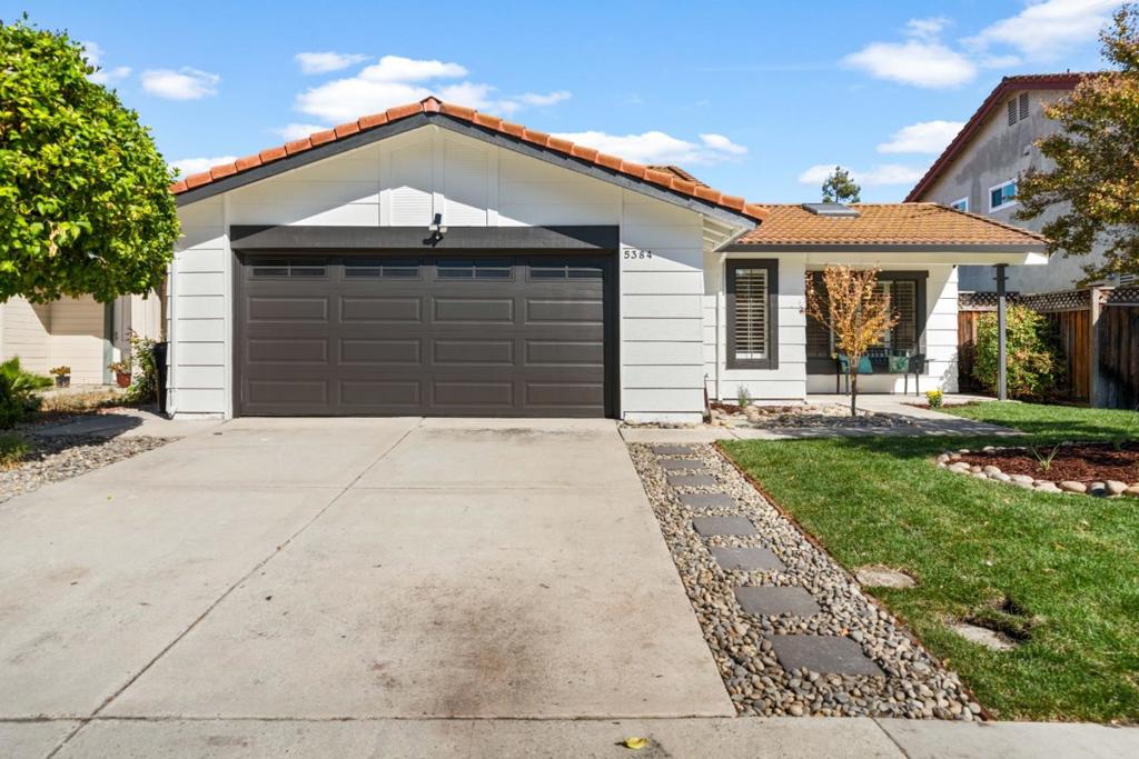 A stunning remodeled single-level residence nestled in a beautiful, green neighborhood surrounded by parks! Bright and open layout, high ceilings and multiple skylights create an airy and inviting ambiance with abundant natural light. The modern kitchen is a chef's delight with a full suite of stainless steel LG appliances, including a gas stove, dishwasher, and refrigerator. Around 2 years old central heating and AC system. Retreat to spacious bedrooms designed for ultimate comfort and privacy. The bathroom features a modern shower-over-tub and a sleek quartz countertop. Step outside to discover an expansive backyard that is perfect for entertaining or relaxing, with a charming gazebo and mature fruit trees, including fig, jujube, and Sicilian lemon trees. Enjoy an unbeatable location! This home is just a short stroll from Martial Cottle Park, offering miles of trails, playgrounds, and open green space. You'll be minutes from shopping centers like Southgate, Bloom Plaza, Westfield Oakridge Mall, and Village Oaks, with Costco, Target, Whole Foods, and Trader Joe's all nearby. Convenient access to Highways 85, 87, 82, and 101, plus the VTA Light Rail for an easy commute to Downtown San Jose and major tech giants all over Silicon Valley. And highly-rated Santa Teresa High!