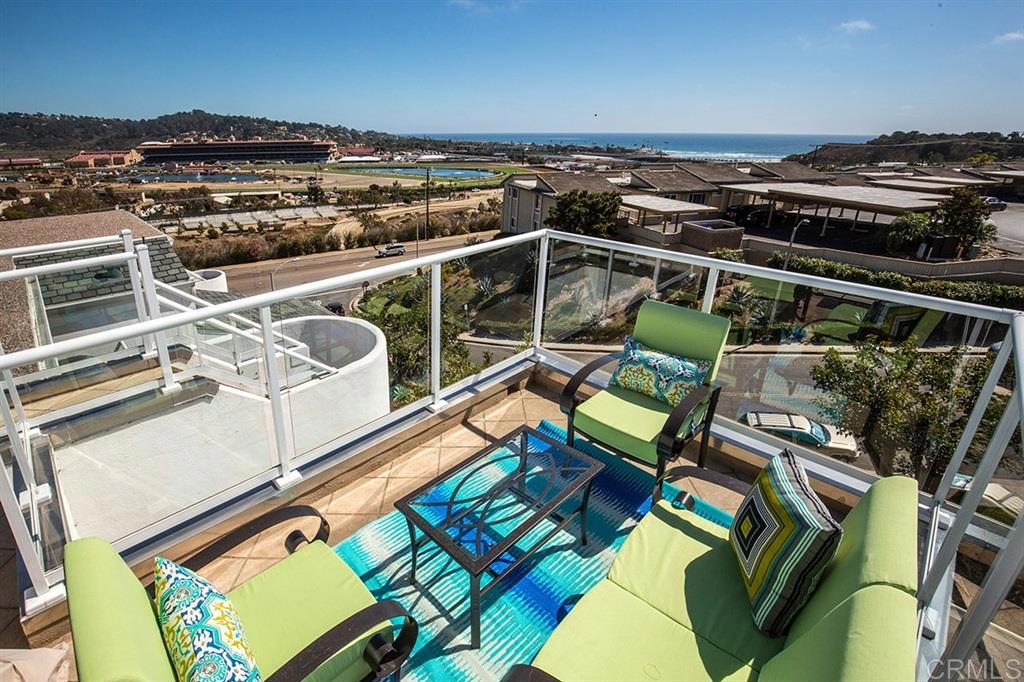 SPECTACULAR LOCATION | STUNNING OCEAN VIEWS | WALK TO BEACHES, RACE TRACK & DINING! This beautifully upgraded 2 Bedroom, 2.5 Bath Townhome offers coastal living at its finest with breathtaking ocean views from every room and no expense spared on finishes. Property Highlights: Gourmet kitchen with custom cabinetry, stainless appliances, and elegant finishes. Study - perfect for remote work , Spacious Primary Suite, Dramatic vaulted ceilings, fireplace, and Great Room. Two expansive decks to enjoy panoramic views and ocean breezes 2-car garage with EV charger. Water and disposal services included. Access to community pool and spa. Available October 7th for a 12-month lease —terms may be negotiable. No pets please. Prime location: Walk to the beach, Del Mar Racetrack, shops, and top-rated restaurants. Truly a rare opportunity to live in one of the most desirable coastal communities. SEE PHOTOS TO APPRECIATE!