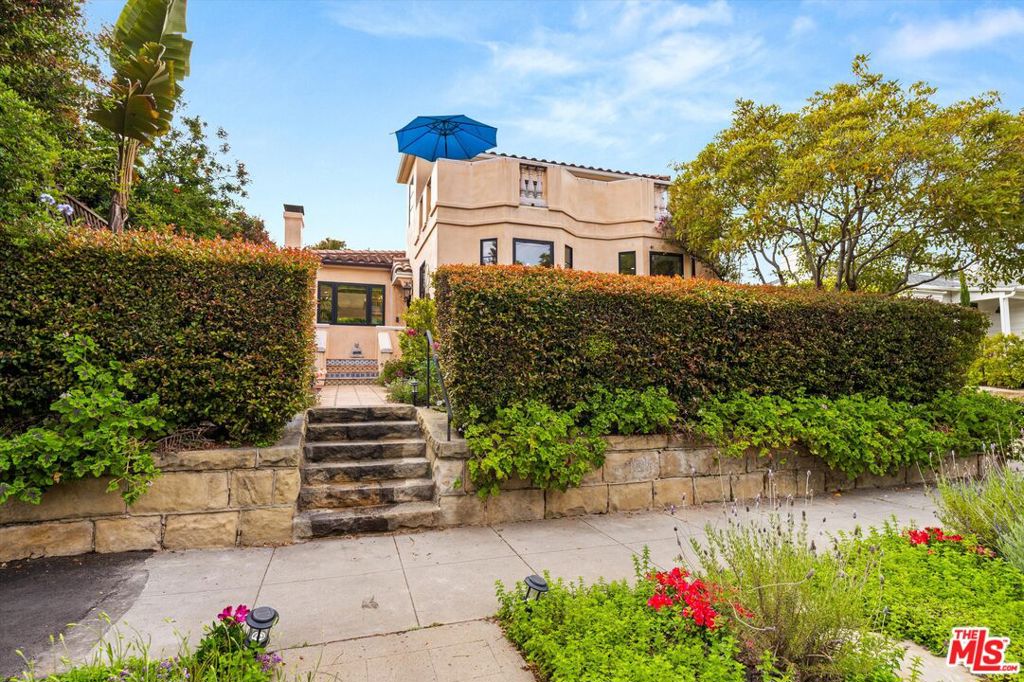 Meticulously Renovated Luxury in Santa Barbara's Upper East. Located on one of the Upper East's most picturesque tree-lined streets, this impeccably renovated home is a masterclass in timeless elegance and modern sophistication. Every detail has been thoughtfully curatedfrom the highest-grade fixtures and hardware to custom finishes that reflect a commitment to quality and design. Pristine white oak floors and abundant natural light enhance the open-concept layout, where a chef-caliber kitchen with premium appliances and custom cabinetry flows seamlessly into a gracious dining area and living room anchored by a refined fireplace. Expansive folding glass doors create indoor-outdoor experience, opening onto a beautifully landscape patio and gardenideal for year-round entertainment. Justa short stroll to the Mission and Rose Garden, restaurants, theaters, museums, shops, and the iconic Courthouse, this home offers the rare combination of sophisticated living and unparalleled pedestrian-friendliness in one of Santa Barbara's most sought-after neighborhoods.