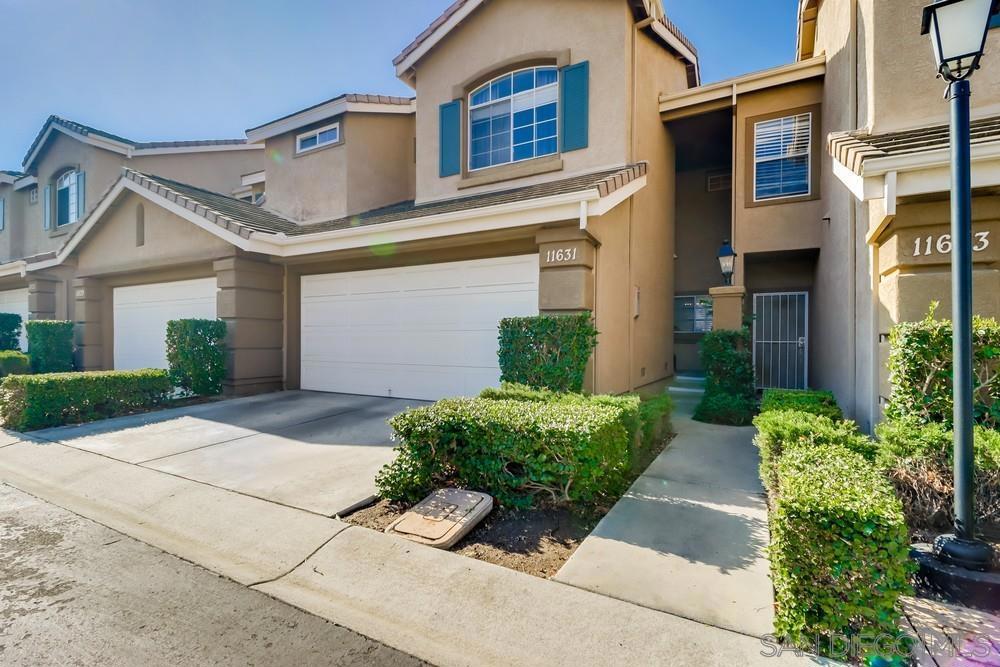 Spacious townhome with soaring 17-foot ceilings, large windows and bright open floorplan. Downstairs enjoy a spacious kitchen and dining area, family room with tall ceiling and cozy fireplace, with half bath conveniently located off the foyer. Upstairs features a large master bedroom with vaulted ceilings, walk-in closet, and ensuite bath with dual sinks and large bath/shower area. The second bedroom also includes an ensuite bath. The backyard features a low maintenance enclosed patio for entertaining, relaxation and views. Cortina is an upscale complex with meticulously maintained grounds, lawns with playground and picnic areas, tennis/ pickle ball courts and a gated pool complex with spa and fitness room. Conveniently located close to shopping, dining, schools and freeways.