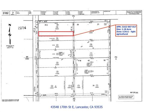 43548 170th St E Lancaster CA 93535