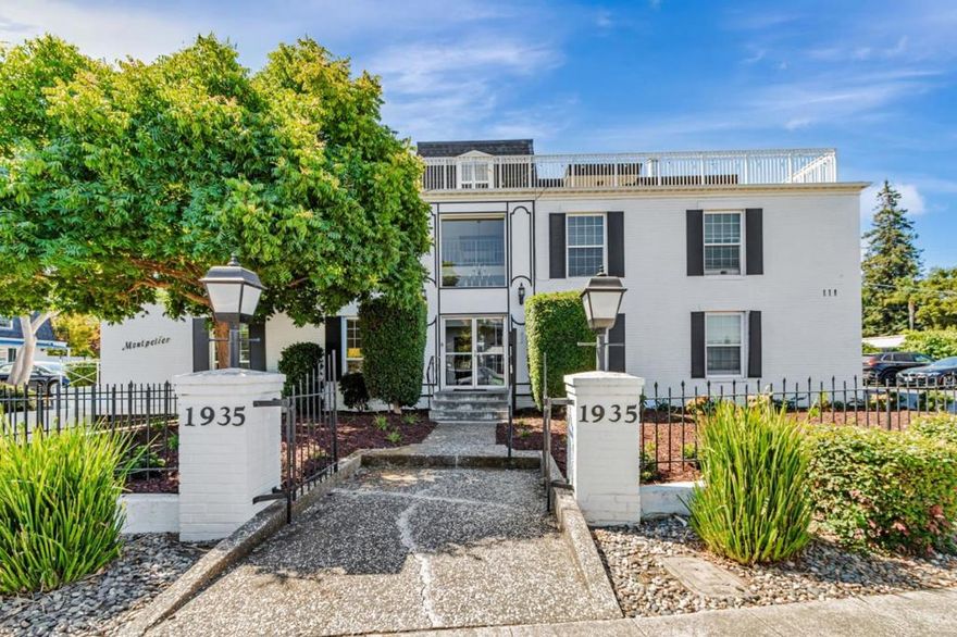 Welcome to this charming 2-bedroom, 2-bathroom condo, ONLY ONE MILE TO DOWNTOWN MOUNTAIN VIEW, CASTRO ST!!!  HIGHLIGHTS: Spacious (1,082 square feet); Laminate Flooring Throughout (NO CARPET); Double-paned Windows, One (1) Assigned Gated Garage Parking Spot; Extra Storage Space; Corner Unit (More Windows); Pools; Tennis Courts; Water, Sewer, and Garbage Included in HOA Fee.