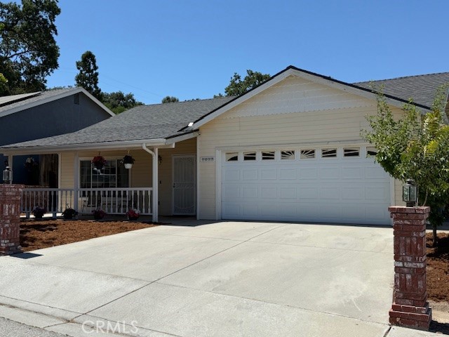 This adorable two bedroom, two bath, with a bonus room, home in Atascadero is only one mile from downtown. It is very well kept, in a lovely neighborhood and features a cozy front porch, a garden window over the kitchen sink, a large living area, and is highlighted by an upgraded master bath with duel sinks, including a sunken tub, which are adjacent to the oversized master bedroom. Access to the low maintenance backyard is gained by two sliders, one from the master bedroom and one from the bonus room. Lots of extra storage is available. The backyard is fenced in and is suitable for pets. Roof was replaced in 2021 and HVAC system in 2019.