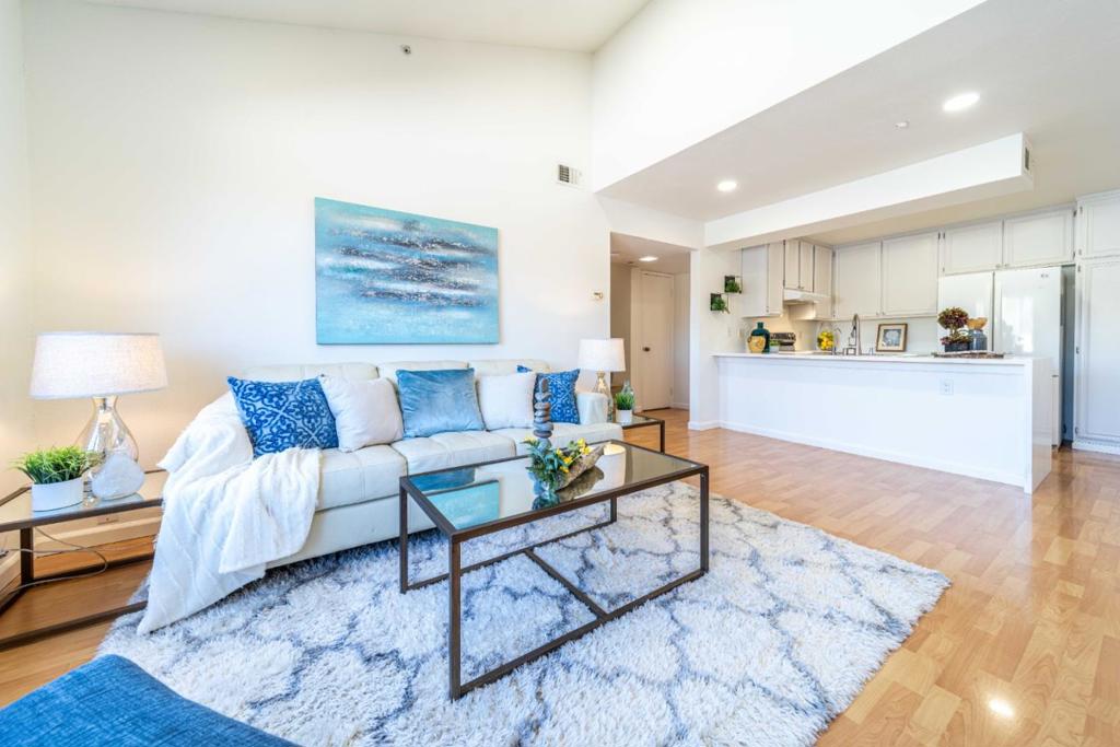 Discover this beautifully upgraded 3-bedroom, 2-bathroom home with 1,204 sqft of thoughtfully designed living space. Recent updates include elegant recessed lighting and a stunning quartz waterfall countertop that adds a touch of luxury to the kitchen. The homes open floor plan features a vaulted ceiling in the living room, creating an airy, spacious feel. The layout includes a versatile downstairs bedroom with a private balcony and a large master bedroom upstairs, providing a relaxing retreat. Located in the top-rated Leitch/Warm Springs Elementary, Horner Junior High, and Irvington High school districts, this home also provides easy access to highways 880 and 680 and is close to shopping, dining, and San Francisco Bay University. Nestled in a welcoming community known for its vibrant atmosphere and convenient amenities, Warm Springs offers a perfect balance of neighborhood charm and city accessibility. Enjoy local parks, walking trails, and a close-knit community all in the heart of Silicon Valley.