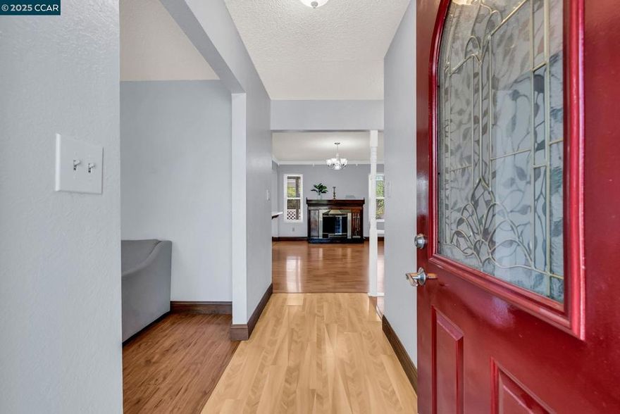 Fall in love with this beautifully updated 4-bedroom, 2-bath gem featuring a gourmet kitchen with a generous island, rich maple cabinetry, and gleaming wood floors. Enjoy cozy evenings in the spacious family room or relax outdoors on the charming backyard deck overlooking a lush yard. This home blends comfort, style, and space in all the right ways. Make an appointment today or Open House Saturdays.