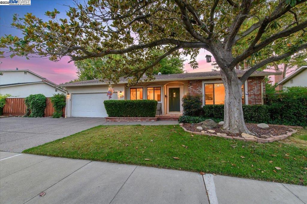 Located in the heart of Pleasanton, within minutes of all levels of award-winning schools, parks, and shopping. The one-story home features an open floor plan, providing ease of use. The living room features a gas fireplace and a picture window overlooking the home's front yard. The dining area is just off the kitchen and enjoys use and access to both the living room and family room. The living room also enjoys a fireplace and opens to the home's yard. The private yard enjoys mature trees, a garden area. An 18-foot-wide side yard is an additional feature to this home. Open Houses 8/9th and 10th from 1:00 to 4:00
