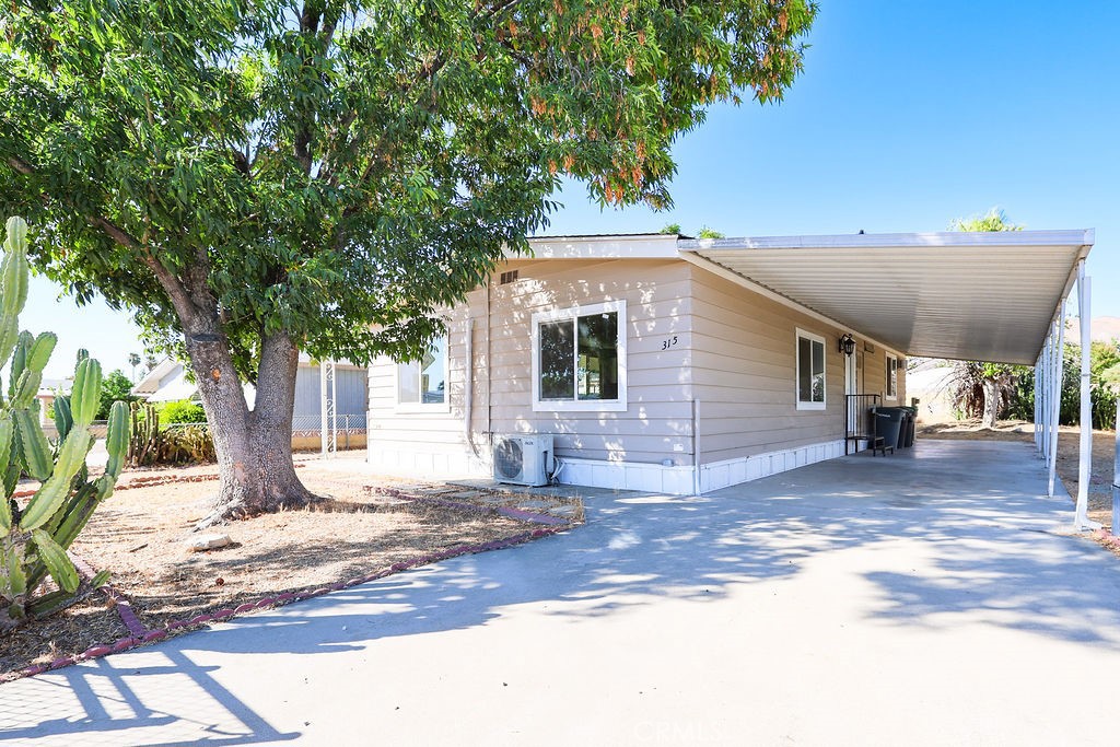 WELCOME HOME to 315 N Palomar Ave. A beautifully updated 2-bedroom, 2-bath home on owned land in the desirable Cottonwood Estates senior community. This single-level home has been thoughtfully renovated from top to bottom, offering comfort, style, and value.Step inside to find brand-new flooring and fresh interior paint throughout. The kitchen shines with gorgeous quartz countertops, updated cabinetry, and a bright, modern feel perfect for entertaining. Both bathrooms have been fully renovated with stylish finishes and upgraded fixtures, giving the home a clean, contemporary look.
Enjoy privacy and outdoor space on the 6,098 sq ft lot, surrounded by block walls. The property includes a covered carport and low-maintenance yard, making it as practical as it is beautiful. This home is on a PERMANENT FOUNDATION and qualifies for conventional,FHA, & VA, financing, offering peace of mind and greater flexibility for buyers.Located in a well-maintained 55+ community with super low HOA fees (~$50/year) and low property taxes, this is an exceptional opportunity for a turnkey home with lasting value. Conveniently close to shopping, dining, and the Ramona Expressway for easy access to nearby cities. SCHEDULE YOUR PRIVATE SHOWING TODAY!