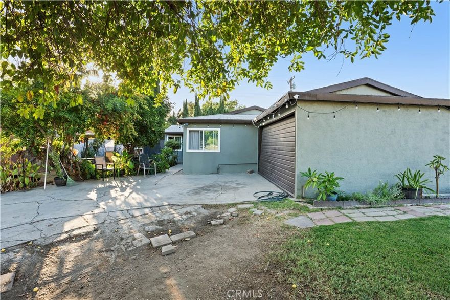 Welcome to your new home! 1261 Falstone Ave features 3 bedrooms, 2 bathrooms with 1010 living space. The garage was converted into a (4th) bedroom but can easily be changed back to a garage. The converted garage is not included in square footage. The property has guava, pomegranate, tangerine, orange and avocado trees. The backyard has enough room to build an ADU for your mother-in-law, guest or extra income. New windows were installed, and the common bathroom was recently remodeled. The kitchen has newer counter tops as well. Come check out this house!