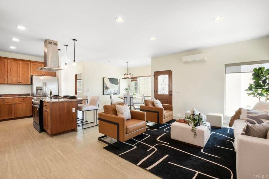 Welcome to 351 Maria Avenue, a beautifully updated 3-bedroom, 3-bathroom home tucked away on a private road with stunning views of the Sweetwater Reservoir offering peace and convenience all in one. Built in 2017, this residence combines modern design with comfort, making it the perfect retreat for today’s lifestyle.  Step inside to find a spacious open layout featuring new LVP flooring, new appliances, and a fireplace, the perfect spot to gather on cool evenings. With one bedroom and full bath on the main level the upstairs provides the primary suite, a true retreat with a private balcony overlooking the Sweetwater Reservoir, a beautiful walk-in closet, and a spa-inspired bathroom with a soaking bathtub.... the perfect escape after a long day.  The backyard is designed for low-maintenance enjoyment, with lush turf and plenty of space to relax or entertain. A 2-car garage with abundant storage adds even more convenience.  Located near freeway access, schools, and everyday essentials, this home offers both accessibility and tranquility in one of the area’s most desirable settings.  Don’t miss the opportunity to make 351 Maria Avenue your home, a modern property with upgrades, views, and lifestyle all wrapped into one.