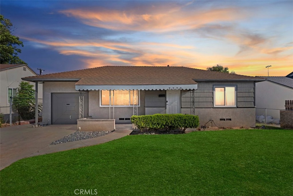 Super sharp single story with recent updates inside and out. Prime location, close to schools, parks and shopping. Newer flooring, countertops, and fixtures. Updated kitchen and bathroom along with attached 1 car garage that could become 3rd bedroom and 2nd bathroom OR perfect for ADU conversion.