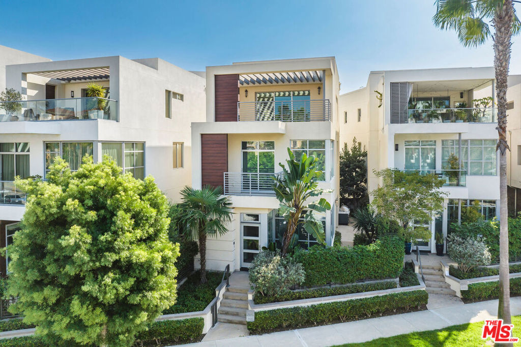 Available after September 1, 2025. Where modern luxury meets the ultimate Playa Vista lifestyle! This fully furnished Marlowe home is one of just six ever built in the community - an exclusive opportunity to live in a contemporary, detached single-family residence with 3,148 square feet of beautifully designed living space across three levels, plus a private outdoor loft with views of the tranquil Common Grounds fountain and park. Built in 2017, this stunning home features an open-concept floor plan bathed in natural light, with soaring ceilings, wide-plank hardwood floors, and high-end designer finishes throughout. The gourmet kitchen is a chef's dream, complete with top-of-the-line stainless steel appliances, custom cabinetry, and a large center island. The expansive living and dining areas flow effortlessly, offering both comfort and sophistication. Upstairs, retreat to spacious bedrooms and a flexible loft space that opens onto the oversized, outdoor balcony. Only 2 blocks from Runway Retail and 1 block from the Saturday Farmer's Market. Enjoy easy access to Whole Foods, Cinemark, restaurants, shops, parks, and The Resort fitness center. Rent includes cable, internet, and access to pool and gym facilities.