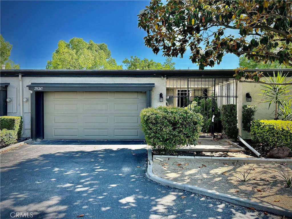 Welcome to Sun City Villas for active adults 55+. The community features a clubhouse, swimming pool and two tennis courts. HOA fee includes water, trash and yard maintenance. Single-story condominium with two bedrooms and two bathrooms. Newer garage door, newer a/C unit, laminate flooring throughout the property, skylights and tiled showers and floors. Large sliding doors open to a large covered patio with access to the street. Excellent location close to shopping centers, a golf course, parks and the freeway.
