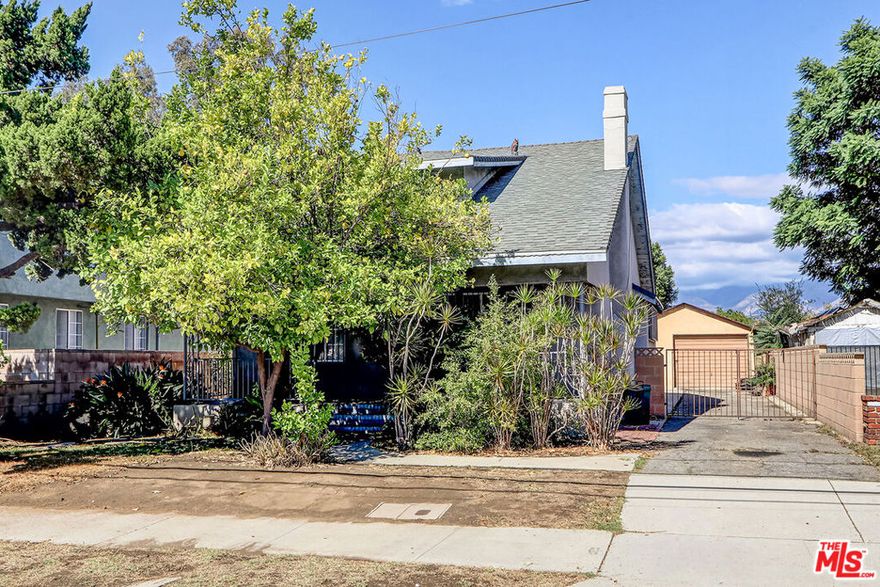 Wonderful opportunity to reimagine this 1920 California bungalow! Located on a centrally located street in South San Gabriel Home this home features 4 bedrooms and 2 bathrooms on a flat nearly 9,000 sqft lot. With R-3 zoning it offers a lot of potential as multigenerational family home remodel with an ADU or multifamily investment property with potential lot split. Detached garage with workshop storage shed. Close to Alhambra, public transportation, the 10/60 freeways and mere blocks from vibrant Valley Blvd with numerous dining options, international supermarkets and retail shopping. Don't let this opportunity pass you by!