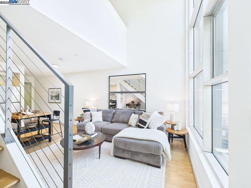 Soaring ceilings, iconic modern design, & an enviable Temescal address come together in this sun-splashed 1BD/1BA loft-style condominium. Tucked inside a boutique building, Unit 201 is a bright and airy corner unit with dramatic floor-to-ceiling windows that flood the space with natural light and lush treetop views. The open-plan layout offers a fluid blend of living, dining, and entertaining space. This home puts you in the vibrant heart of Temescal—just blocks from buzzing Temescal Alley, cult-favorite spots like Bakesale Betty, Pizzaiolo, as well as trendy eateries like Tacos Oscar, Teni East, Cholita Linda, and award-winning spots like Burdell. Whole Foods is just a few minutes' drive away. MacArthur BART is down the street!  All adults to fill out an application; application fee is $39.95/person.
