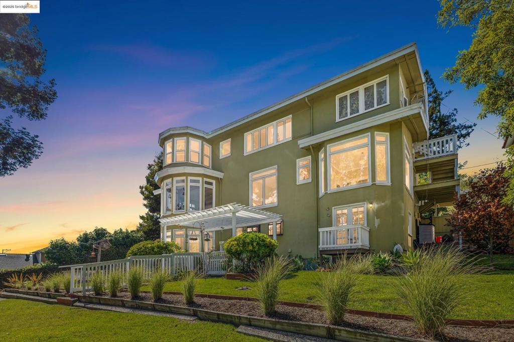 FABULOUS FIXER ALERT! This majestic Crocker Highlands Craftsman duplex is a rare chance to restore a grand architectural gem—while benefiting from built-in rental income. The main residence welcomes you with rich wood detailing, box-beam ceilings, period sconces, a stately fireplace, and floor-to-ceiling bay windows framing garden and hillside views. Spanning approx. 5,827 sq. ft., the home connects easily across three levels with internal staircases. Upper level is tenant occupied. Two bedrooms and hall bathroom on the main level and lower level includes two separate living spaces with office space, sauna and each have their own kitchen and bath, private entrance and french doors to the garden. Endless opportunities potential and the makings of a perfect forever home!* Set on nearly 9,000 sq. ft.**, the lush, lovingly tended gardens have hosted decades of gatherings, celebrations, and community events. In the exceptional neighborhood of Crocker Highlands you will enjoy top-rated Crocker Highlands Elementary.*** and quick access to Lake Merritt and all the shops & dining @ Lakeshore/Grand. With majestic scale, original details, & serene outdoor space, 757 Santa Ray is a rare opportunity to reimagine a legacy home in one of Oakland’s most sought-after neighborhoods.
