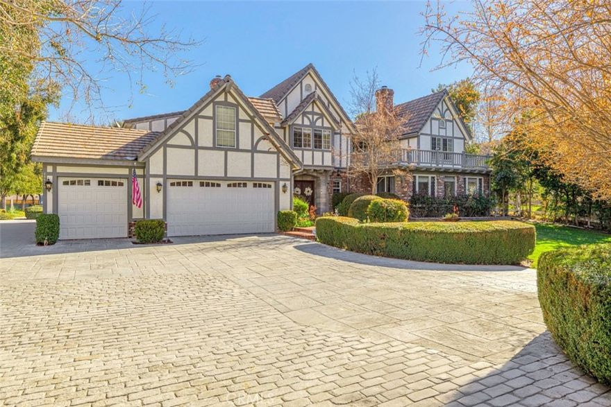 Come see this spectacular English Tudor style home. A hidden oasis located in the Crystal Springs subdivision. This gorgeous home comes with a completely remodeled Gourmet Kitchen, that would make any chef proud.  The home is an entertainers delight.  
Enjoy a serene atmosphere while you sip coffee/tea or wine and overlook , oak trees, fruit trees and a sparkling pool.  Let's not leave out the running creek.  The master suite features a exquisite walk in closet , spa tub, double vanities and Awesome view of the backyard.  Two en-suite bedrooms on the main level, a teen retreat suite with a large bedroom an bonus room accessible via a second staircase.  A must see.  Seller has found a home and now time to go!