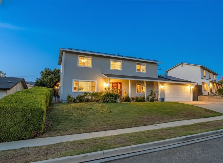 This is where comfort, potential, and everyday convenience come together. Welcome home to your 4 bedroom, 2 bath, 1,638 sq. ft. home which blends thoughtful updates with classic charm, offering the perfect opportunity to move right in and make it your own. Step inside to find stylish vinyl plank flooring, a kitchen with quartz countertops, and plenty of extra storage cabinets that make daily living effortless. The home features a mix of thoughtful improvements and original touches, giving you the flexibility to update at your own pace or enjoy its inviting character as-is. One of the highlights… The versatile downstairs space - ideal for a potential 5th bedroom or home office. Step outside and enjoy your private backyard oasis complete with a sparkling pool & spa, perfect for sunny California days and weekend gatherings. The leased solar system adds efficiency and helps keep energy costs low year-round. Located close to dining, shopping, and top-rated schools, this home offers both convenience and opportunity.