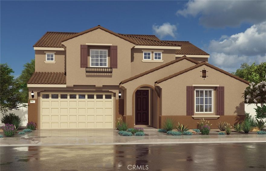 Move into your new home by the end of the year!  Our popular Rosemount plan has a stylish Spanish exterior.  We are centrally located with easy access to shopping, schools and freeway access!
-Desirable corner location
-Covered patio
-Kitchen Aid appliances & double cooktop
-Citrine quartz countertops
-Wood vinyl flooring
-Laundry room sink