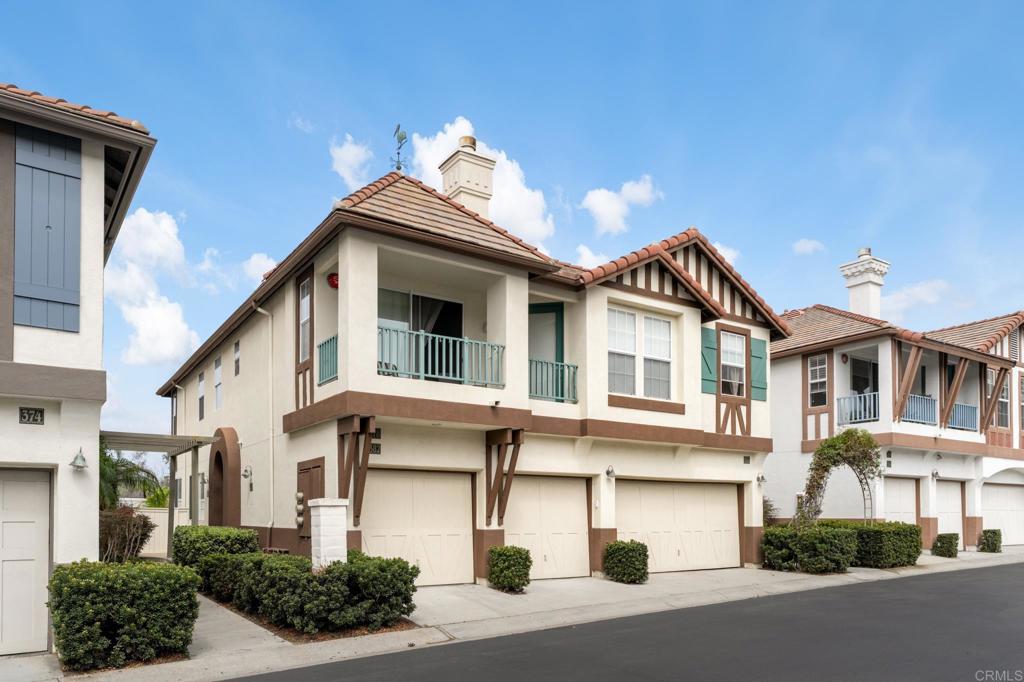 Escape to your dream coastal retreat in the exclusive gated community of Saxony in Encinitas! Nestled in a top-tier school district and just a heartbeat from vibrant downtown Encinitas and the stunning Moonlight Beach, this freshly painted modern end-unit townhome is your ticket to seaside bliss. Step inside to a bright, open-concept layout that radiates warmth, with sunlight pouring through expansive windows. The sleek kitchen, boasting stainless steel appliances, newly painted cabinets and a walk-in pantry, flows seamlessly into the dining area and a cozy living room anchored by a charming fireplace—perfect for unwinding or entertaining. This 2-bedroom, 2.5-bathroom haven features dual primary suites, each a serene sanctuary designed for ultimate relaxation. With a direct-entry, newly epoxied 1-car garage and a private backyard oasis with revitalized landscaping, this home effortlessly blends chic sophistication with laid-back coastal vibes. Plus, indulge in resort-style community amenities, including a sparkling pool, soothing spa, dog park, and BBQ area. Live the Encinitas lifestyle you’ve always craved—where beachy charm meets modern luxury!