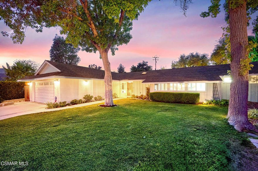 RARE OPPORTUNITY - HUGE PRICE ADJUSTMENT!You won't find this level of quality and charm anywhere in Calabasas at this price. Tucked away on a quiet cul-de-sac, this single-story 4-bedroom home (with bonus space) radiates warmth, love, and privacy.Step inside to an open floor plan filled with natural light, where the expansive kitchen with Viking appliances and rich cabinetry anchors the home--perfect for both everyday living and entertaining. A romantic dining space with fireplace and French doors seamlessly connects indoor comfort to outdoor enjoyment.Dual primary bedrooms with soaring ceilings create peaceful retreats, while an additional bonus room offers flexibility for a home office, playroom, or extra storage. Throughout, Brazilian Walnut flooring and crown molding add timeless sophistication.The backyard is a true oasis--heated pool, firepit, professional lighting, shaded play area with mini-golf, and plenty of space to gather. Just beyond, you'll find a beautiful neighborhood park, adding to the sense of community and lifestyle.Modern upgrades include a new HVAC system (2021), smart-home features, whole-house fan, ADT security, and more--every detail designed for comfort, efficiency, and peace of mind.Located in a coveted pocket of Calabasas with top-rated Las Virgenes schools nearby and just minutes to Malibu's beaches and canyon trails, this is more than a house--it's a sanctuary filled with love, ready for its next chapter.Act now--homes like this, at this value, don't last.