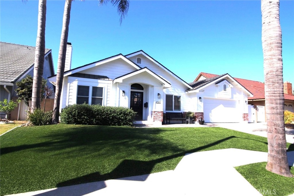 Expanded Greenbrook Seville – Highly Upgraded Single Story Home! Welcome to this beautifully remodeled and expanded Seville single-story floor plan in the desirable Greenbrook neighborhood. This home offers exceptional upgrades throughout, designed for modern comfort, entertaining, and everyday living. Step into the oversized living room featuring vaulted ceilings, recessed lighting, plantation shutters, and new luxury wood flooring. The spacious layout flows seamlessly into the completely remodeled kitchen, showcasing quartz countertops, custom cabinetry, stainless steel appliances, a large pantry cabinets, full tile backsplash, and an impressive center island with cooktop, designer hood, and breakfast bar seating for up to five. Additional storage includes a built-in wine fridge with cabinetry. The adjoining family room is bright and inviting, with new dual-pane sliding glass doors leading to the relaxing backyard. The outdoor space is perfect for entertaining and family gatherings, complete with a covered patio, built-in BBQ grill, and sparkling swimming pool. The spacious primary suite features a fully remodeled bathroom with dual vanities, stylish cabinetry, and a modern walk-in shower. A very large secondary bedroom can serve as a retreat, home office, or guest suite. The hall bathroom has also been tastefully updated.
One of the standout features of this home is the converted garage, now a highly functional office or bonus space. It includes new flooring, custom cabinets, built-in desk areas, and its own split A/C system for year-round comfort. Additional upgrades include fresh interior paint, modern fixtures, dual-pane windows and sliders, updated doors, and plantation shutters. The exterior offers wonderful curb appeal, highlighted by a beautiful front yard with artificial grass for low maintenance. The backyard is a true private oasis, perfect for relaxing weekends or hosting gatherings around the pool. Highly Rated Cypress Schools including Oxford Academy. Short Walk to Landell Elementary and Lexington Jr High.