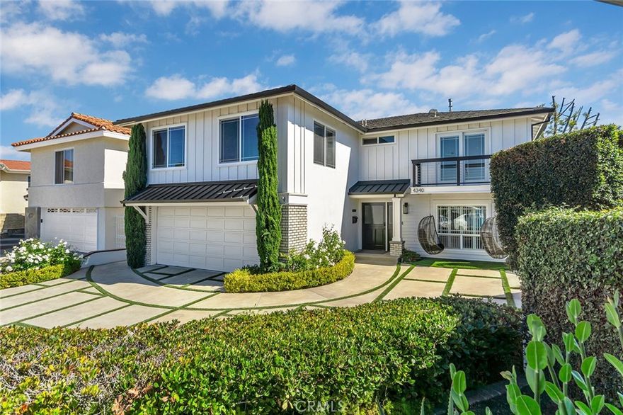 Welcome to this spacious *Yale Model* home, ideally located in an interior cul-de-sac in the desirable College Park East neighborhood of Seal Beach. Set on an oversized lot near Heather Park, this home offers the perfect blend of comfort, function, and outdoor living with extra side parking and storage space for an RV or boat— ideal for families. Step inside the formal entry and you’ll find a light-filled living room that opens to the formal dining area, kitchen, and inviting family room. The well-appointed kitchen features a picture window overlooking the backyard pool, plus a large walk-in pantry. Downstairs also includes a convenient half bath, separate laundry room, and direct access to the attached two-car garage. Upstairs, you’ll find three generously sized guest bedrooms, a full bathroom, and a large bonus/game room that can also serve as a fifth bedroom, complete with two full-size closets. The spacious primary suite offers a cozy gas fireplace with custom built-in cabinetry, an expanded primary bath with separate tub and shower, dual vanities, and a large walk-in closet.  Enjoy seamless indoor-outdoor living with a large family room and dining area that open to the backyard through sliding glass doors. The backyard is an entertainer’s dream — featuring a covered patio with an outdoor fireplace and mounted TV, a built-in BBQ with sink and refrigerator, a sparkling pool with glass tile, and an oversized spa. Additional features include central air conditioning. A fantastic location within the award-winning Los Alamitos School District. Close to Old Ranch Country Club and Golf Course, Seal Beach Tennis and Pickleball Courts, shopping, dining, and easy access to the 405 freeway — this home truly has it all!