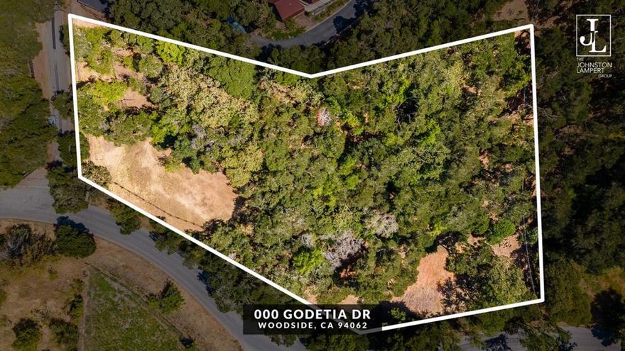Nestled on 1.97 acres of serene, sun-drenched land, this exceptional property offers the perfect canvas to build your dream estate in Central Woodside. With access from both Godetia Way and Jefferson Avenue, this prime lot caters to developers, investors, and visionary buyers alike. Boasting two potential building sites, this verdant parcel provides a tranquil setting surrounded by natural beauty, with open space and privacy in abundance. Key improvements include A-rated septic approval and thoughtfully designed plans ready to bring your vision to life. Located in a coveted Silicon Valley neighborhood, this property combines rural charm with urban convenience. It's moments from Woodside's town center, boutique shops, acclaimed restaurants, and the prestigious Woodside School (pre-K through 8th grade). Comprehensive due diligence has been completed, including Survey, Arborist, Utility Will-Serve, and Geotech reports, ensuring a smooth path to development. APN (068-301-490) just issued. Seize this rare opportunity to craft an estate tailored to your lifestyle. Buyer to verify potential with the Town of Woodside and San Mateo County.