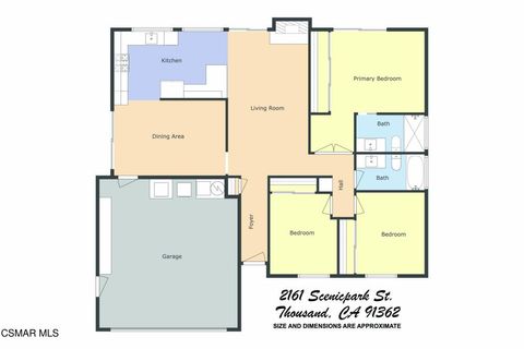 Tiny photo for 2161 Scenicpark Street, Thousand Oaks, CA 91362 (MLS # 226001019)