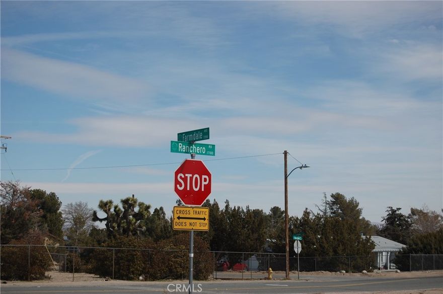 Calling all Investors and developers! Amazing Opportunity come see for yourselves, This property sits on the corner of Ranchero and Ferndale. Flat buildable 8.59 acres. The property just west has already been subdivided and construction has begun.