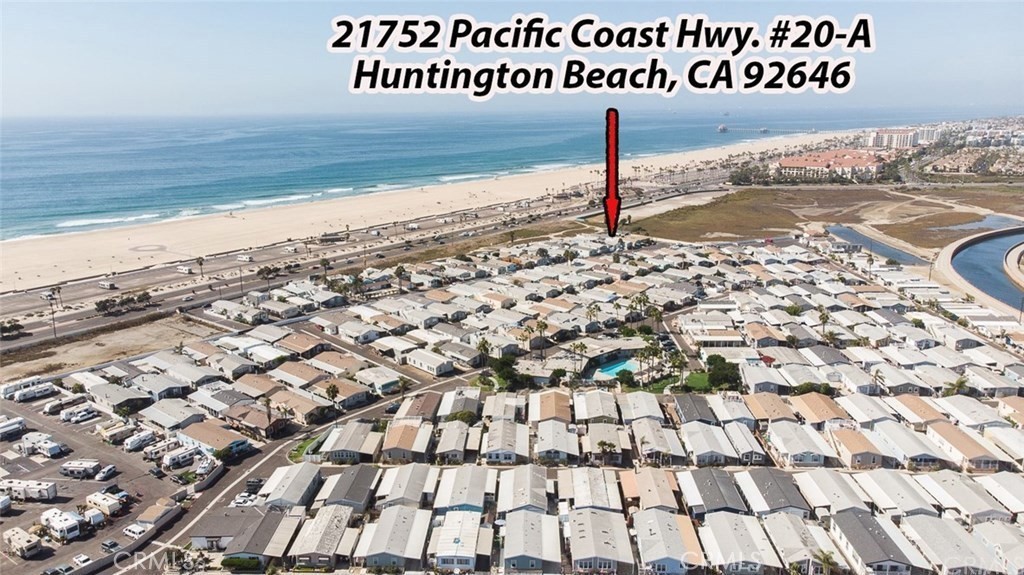 Across the street from the OCEAN!!! Very Rare Find! Awesome beach house in the lovely, Cabrillo Mobile Home Park. Home includes ALL FURNITURE!! and is Turnkey!!! Look no more! Gorgeous open floor plan, with giant living and dining room. This beautiful home has 2 bedrooms and 2 bathrooms and 1,120 sqft. This home is light and bright with Stainless stove, and sink included. Also, separate laundry room. Storage shed. 2 car private reserved parking in front of the home & guest parking is also available. All remodeled and many upgrades which include, Steel deck, (with views of the ocean and mountains), Kitchen Cabinets with Quartz & stainless-steel appliances, upgraded bathrooms with splash, glass panels in shower, Updated plumbing throughout. New heating and ductwork under the home. New window coverings throughout. Tesla Charger wired out front of home for quick charging. Recessed lighting, Low-e windows, Outside is fiber cement siding, New Vinyl Fencing, window coverings, Newer paint inside and out, New chandelier, Termite clearance, New baseboards, New outdoor lights and new ring cameras included. Outdoor area with, Ping pong table with LED lighting, Barn doors hallway & Master closet. Newer HVAC Unit as of 2/18/2021. New Roof as of 7/2020, lots of extra parking spots in front & driveway, Storage shed, Window AC units in Living Room & Bedrooms & 1 year home warranty included! The monthly park lease is only $3,461/month which includes access to the newly upgraded community clubhouse, pool, and newly upgraded full gym are all located in the park’s private community. Located down the street from the famous “Surf City” Huntington Beach Pier and new "Pacific City" with new shops, bike paths and restaurants.