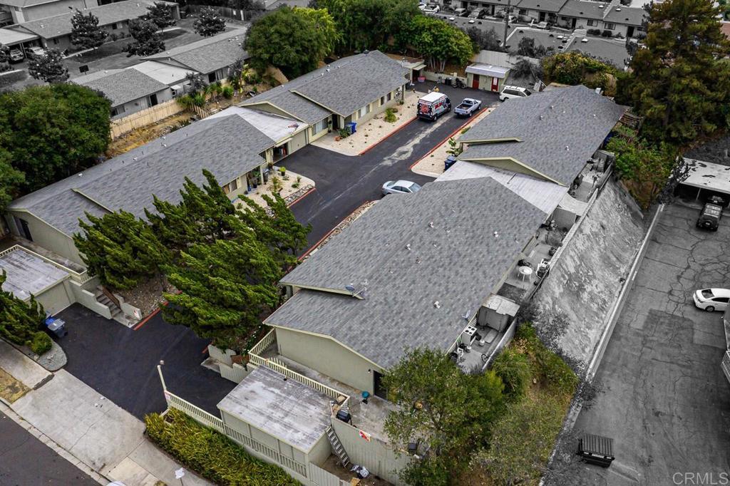 We are pleased to offer for sale the opportunity to acquire the Meadowlake Apartment Homes, an 4 unit apartment community in Vista CA. The 4 plex consists of all large 1,116sq.ft. Two Bedroom/Two Bath units. Each apartment home has a garage, an additional dedicated parking space, and back patio. Some of the units have been fully renovated and have achieved market rent. The others are poised for rehabilitation for value-add or keep as they are with continued rent growth. These feel like small homes rather than apartments. Draught resistant landscape keeps the expenses low. Laundry room provides additional income as well. High cashflow property in an excellent location! High Cap Rate & Low Price per sq.ft! (1037-43 Meadowlake Dr. - Adjacent 4 plex for sale as well - Selling together)